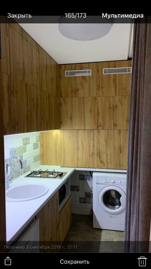 Пр Поля 110 Апартаменты Dnipro Exteriör bild